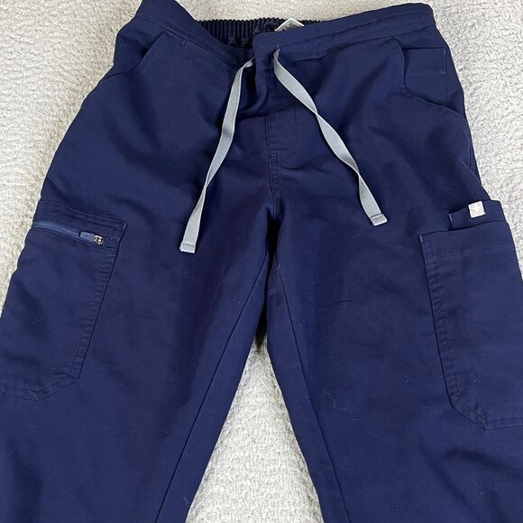 FIGS Technical Collection Scrub Bottom Women XST Navy Blue TW2000T Pant Hospital - Picture 3 of 12